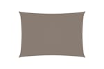 vidaXL 135435 Sunshade Sail Oxford Fabric Rectangular 3.5x5 M Taupe vidaXL 135435 Sunshade Sail Oxford Fabric Rectangular 3.5x5 M Taupe