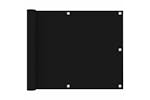 vidaXL 135057 Balcony Screen Black 75x400cm Oxford Fabric vidaXL 135057 Balcony Screen Black 75x400cm Oxford Fabric