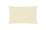 vidaXL 135204 Sunshade Sail Oxford Fabric Rectangular 2x5 M Cream vidaXL 135204 Sunshade Sail Oxford Fabric Rectangular 2x5 M Cream