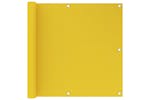 vidaXL 310999 Balcony Screen Yellow 90x600cm Hdpe vidaXL 310999 Balcony Screen Yellow 90x600cm Hdpe