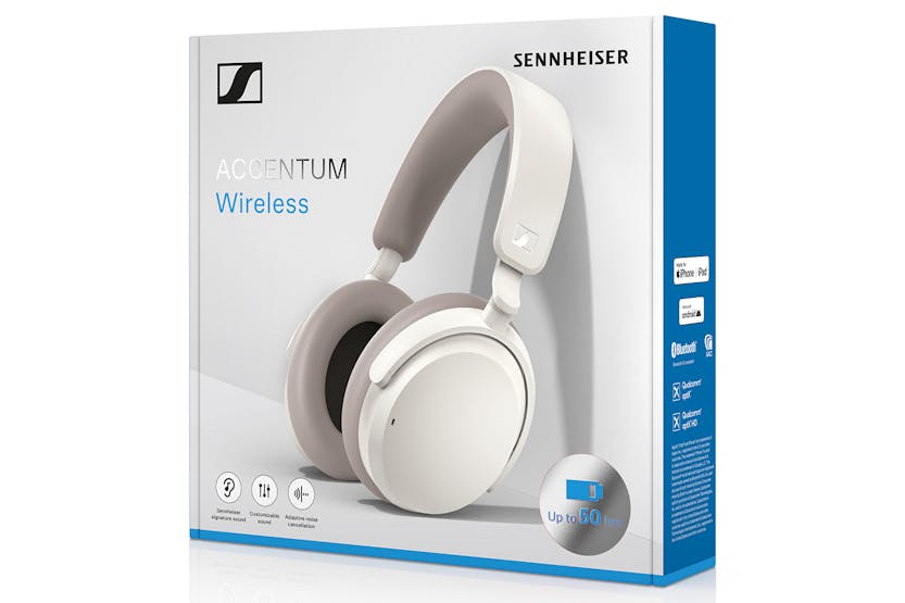 Sennheiser Accentum Wireless Headphones | White Sennheiser Accentum Wireless Headphones | White