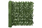 vidaXL 315484 Balcony Screen With Dark Green Leaves 400x75cm vidaXL 315484 Balcony Screen With Dark Green Leaves 400x75cm
