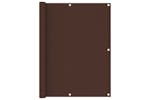 vidaXL 135079 Balcony Screen Brown 120x600cm Oxford Fabric vidaXL 135079 Balcony Screen Brown 120x600cm Oxford Fabric