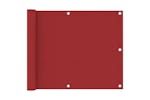 vidaXL 135032 Balcony Screen Red 75x300cm Oxford Fabric vidaXL 135032 Balcony Screen Red 75x300cm Oxford Fabric