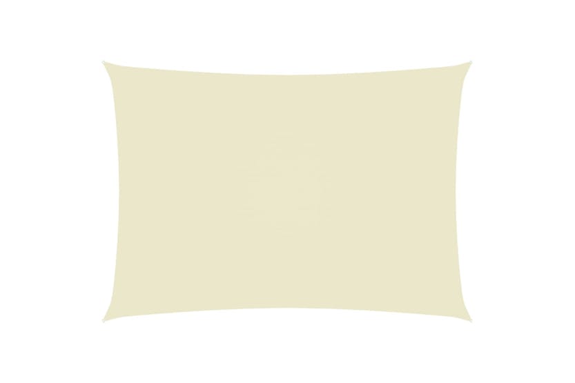 vidaXL 135211 Sunshade Sail Oxford Fabric Rectangular 3x4.5 M Cream vidaXL 135211 Sunshade Sail Oxford Fabric Rectangular 3x4.5 M Cream