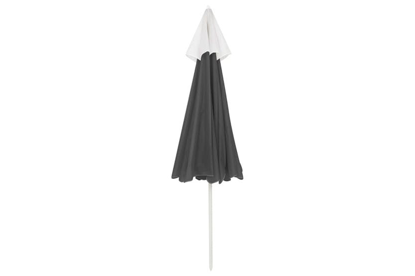 vidaXL 314714 Beach Umbrella Anthracite 240cm vidaXL 314714 Beach Umbrella Anthracite 240cm