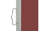 vidaXL 48355 Patio Retractable Side Awning 60x300cm Brown vidaXL 48355 Patio Retractable Side Awning 60x300cm Brown