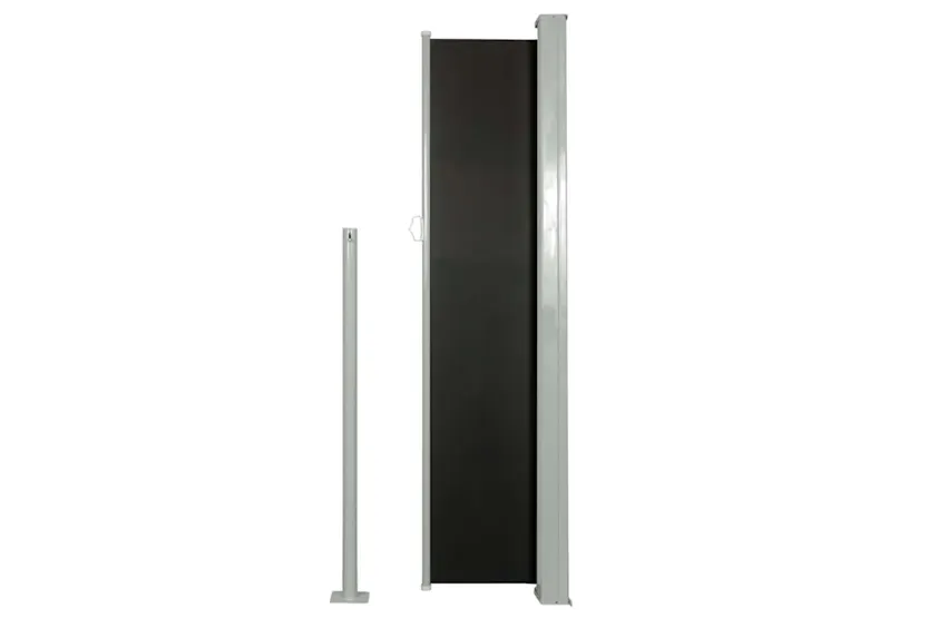 vidaXL 45353 Retractable Side Awning 140 X 300cm Black vidaXL 45353 Retractable Side Awning 140 X 300cm Black