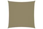 vidaXL 135142 Sunshade Sail Oxford Fabric Square 6x6 M Beige vidaXL 135142 Sunshade Sail Oxford Fabric Square 6x6 M Beige