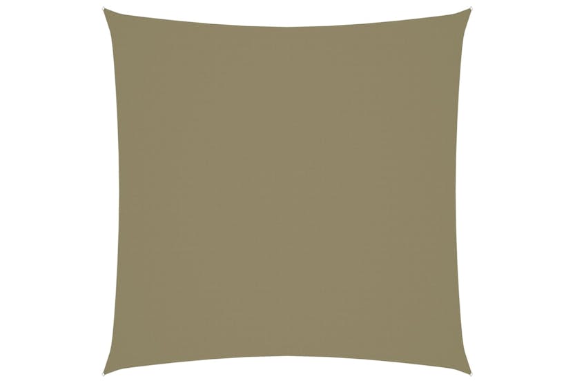 vidaXL 135142 Sunshade Sail Oxford Fabric Square 6x6 M Beige vidaXL 135142 Sunshade Sail Oxford Fabric Square 6x6 M Beige
