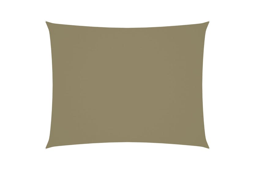 vidaXL 135161 Sunshade Sail Oxford Fabric Rectangular 4x5 M Beige vidaXL 135161 Sunshade Sail Oxford Fabric Rectangular 4x5 M Beige