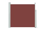 vidaXL 317891 Patio Retractable Side Awning 170x300cm Brown vidaXL 317891 Patio Retractable Side Awning 170x300cm Brown