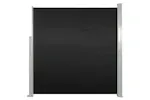 vidaXL 45353 Retractable Side Awning 140 X 300cm Black vidaXL 45353 Retractable Side Awning 140 X 300cm Black