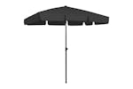 vidaXL 314733 Beach Umbrella Black 200x125cm vidaXL 314733 Beach Umbrella Black 200x125cm