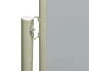 vidaXL 317906 Patio Retractable Side Awning 220x300cm Grey vidaXL 317906 Patio Retractable Side Awning 220x300cm Grey