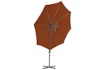 vidaXL 312313 Cantilever Umbrella With Steel Pole Terracotta 300cm vidaXL 312313 Cantilever Umbrella With Steel Pole Terracotta 300cm