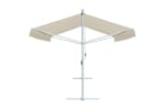 vidaXL 143744 Free Standing Awning 3x3 M Cream vidaXL 143744 Free Standing Awning 3x3 M Cream