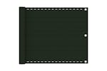 vidaXL 310968 Balcony Screen Dark Green 75x300cm Hdpe vidaXL 310968 Balcony Screen Dark Green 75x300cm Hdpe