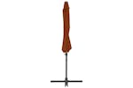 vidaXL 312313 Cantilever Umbrella With Steel Pole Terracotta 300cm vidaXL 312313 Cantilever Umbrella With Steel Pole Terracotta 300cm