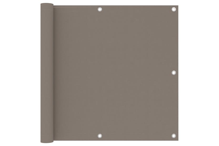 vidaXL 134988 Balcony Screen Taupe 90x300cm Oxford Fabric vidaXL 134988 Balcony Screen Taupe 90x300cm Oxford Fabric
