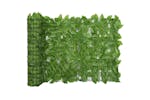 vidaXL 315496 Balcony Screen With Green Leaves 400x75cm vidaXL 315496 Balcony Screen With Green Leaves 400x75cm