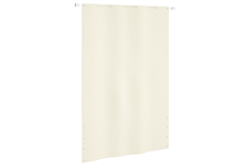 vidaXL 148512 Balcony Screen Cream 160x240cm Oxford Fabric vidaXL 148512 Balcony Screen Cream 160x240cm Oxford Fabric
