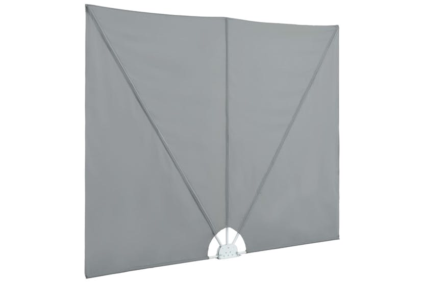 vidaXL 44566 Collapsible Terrace Side Awning Grey 400x200cm vidaXL 44566 Collapsible Terrace Side Awning Grey 400x200cm