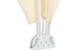vidaXL 44570 Collapsible Terrace Side Awning Cream 400x200cm vidaXL 44570 Collapsible Terrace Side Awning Cream 400x200cm