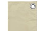 vidaXL 134954 Balcony Screen Cream 90x500cm Oxford Fabric vidaXL 134954 Balcony Screen Cream 90x500cm Oxford Fabric