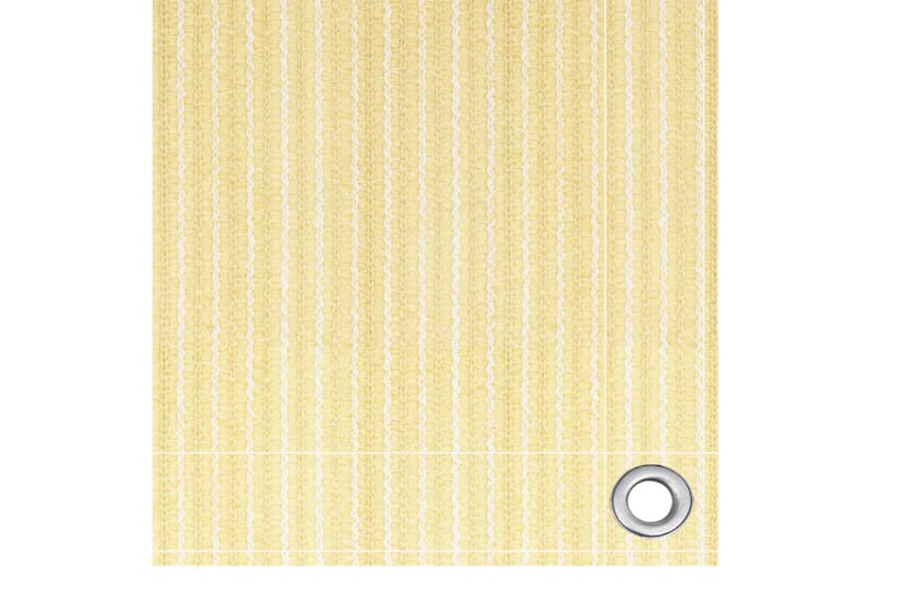 vidaXL 310915 Balcony Screen Beige 90x600cm Hdpe vidaXL 310915 Balcony Screen Beige 90x600cm Hdpe