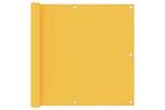 vidaXL 135027 Balcony Screen Yellow 90x600cm Oxford Fabric vidaXL 135027 Balcony Screen Yellow 90x600cm Oxford Fabric