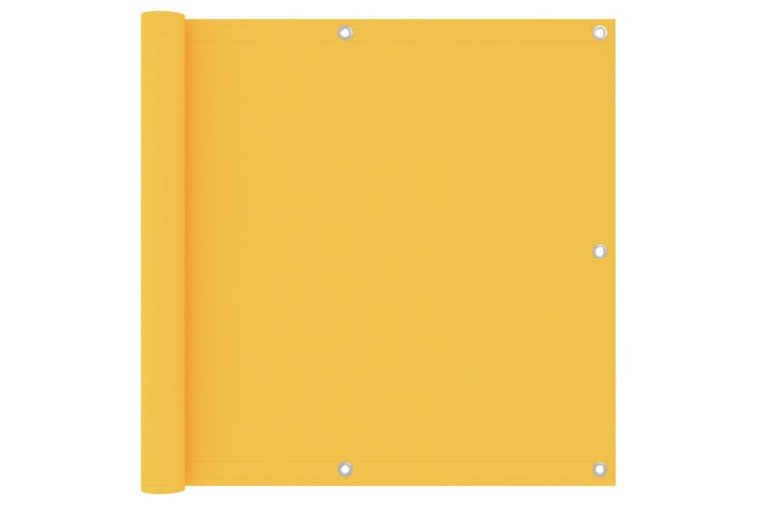 vidaXL 135027 Balcony Screen Yellow 90x600cm Oxford Fabric vidaXL 135027 Balcony Screen Yellow 90x600cm Oxford Fabric