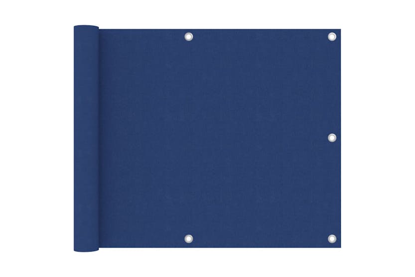 vidaXL 135010 Balcony Screen Blue 75x500cm Oxford Fabric vidaXL 135010 Balcony Screen Blue 75x500cm Oxford Fabric