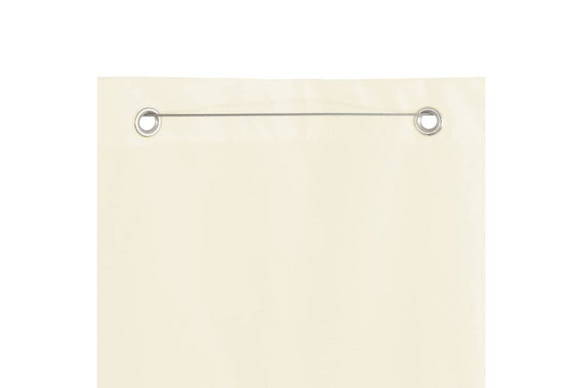vidaXL 148512 Balcony Screen Cream 160x240cm Oxford Fabric vidaXL 148512 Balcony Screen Cream 160x240cm Oxford Fabric