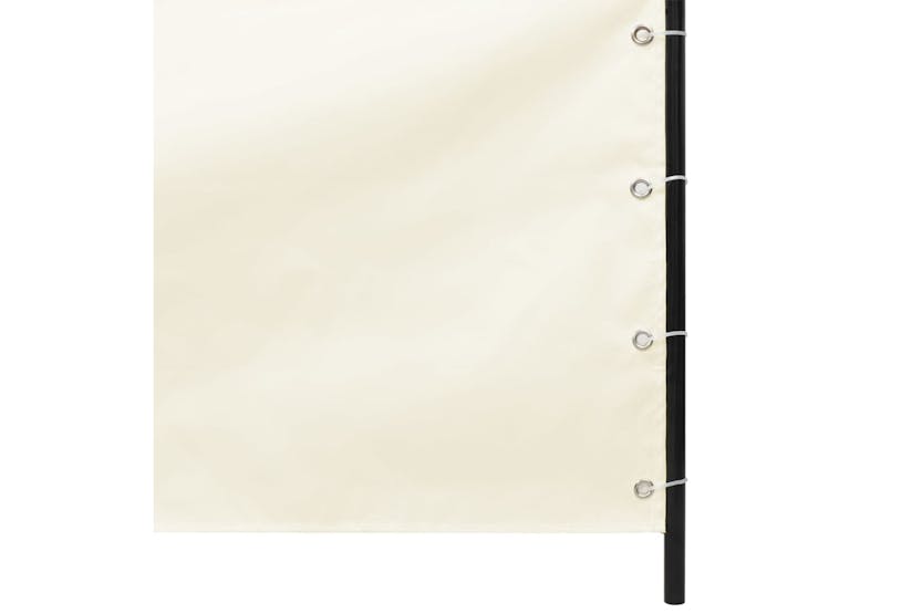 vidaXL 148512 Balcony Screen Cream 160x240cm Oxford Fabric vidaXL 148512 Balcony Screen Cream 160x240cm Oxford Fabric