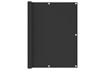 vidaXL 134873 Balcony Screen Anthracite 120x400cm Oxford Fabric vidaXL 134873 Balcony Screen Anthracite 120x400cm Oxford Fabric