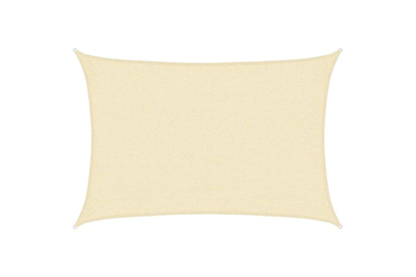 vidaXL 311171 Sunshade Sail 160 G/m² Cream 2x2.5 M Hdpe vidaXL 311171 Sunshade Sail 160 G/m² Cream 2x2.5 M Hdpe