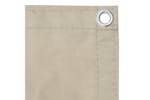 vidaXL 134945 Balcony Screen Beige 120x400cm Oxford Fabric vidaXL 134945 Balcony Screen Beige 120x400cm Oxford Fabric
