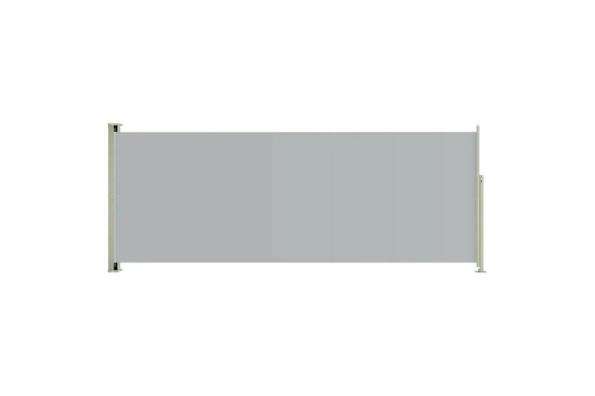 vidaXL 317936 Patio Retractable Side Awning 200x500cm Grey vidaXL 317936 Patio Retractable Side Awning 200x500cm Grey