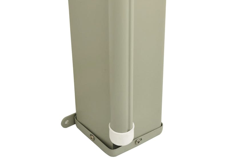 vidaXL 317951 Patio Retractable Side Awning 117x600cm Brown vidaXL 317951 Patio Retractable Side Awning 117x600cm Brown