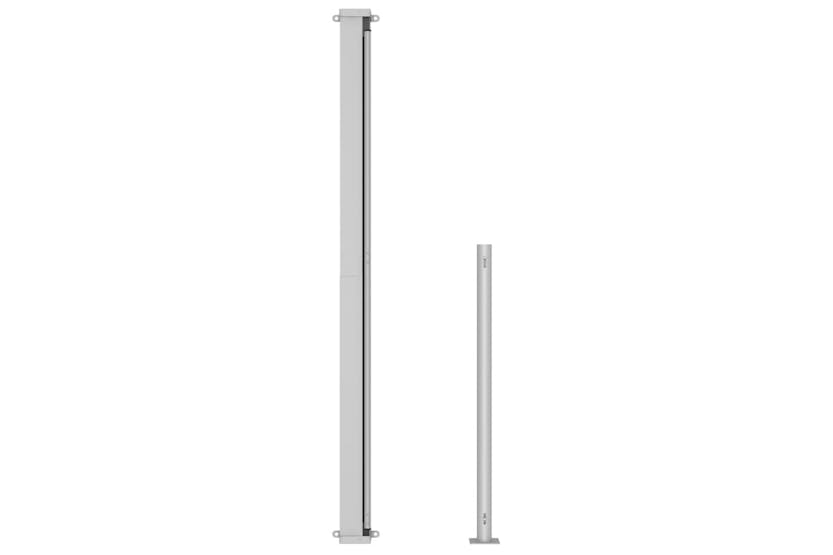 vidaXL 313401 Patio Retractable Side Awning 180x300cm Grey vidaXL 313401 Patio Retractable Side Awning 180x300cm Grey