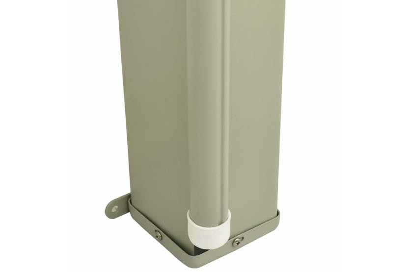 vidaXL 317923 Patio Retractable Side Awning 160x500cm Cream vidaXL 317923 Patio Retractable Side Awning 160x500cm Cream