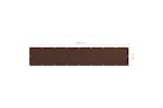 vidaXL 135069 Balcony Screen Brown 75x400cm Oxford Fabric vidaXL 135069 Balcony Screen Brown 75x400cm Oxford Fabric