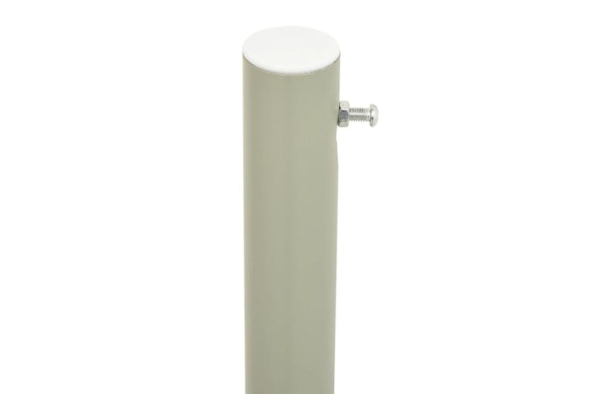 vidaXL 317923 Patio Retractable Side Awning 160x500cm Cream vidaXL 317923 Patio Retractable Side Awning 160x500cm Cream