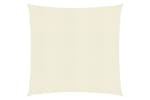 vidaXL 311163 Sunshade Sail 160 G/m² Cream 2.5x2.5 M Hdpe vidaXL 311163 Sunshade Sail 160 G/m² Cream 2.5x2.5 M Hdpe