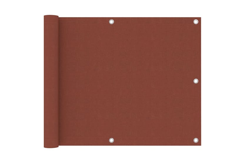 vidaXL 134972 Balcony Screen Terracotta 75x300cm Oxford Fabric vidaXL 134972 Balcony Screen Terracotta 75x300cm Oxford Fabric
