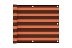 vidaXL 134924 Balcony Screen Orange And Brown 75x300cm Oxford Fabric vidaXL 134924 Balcony Screen Orange And Brown 75x300cm Oxford Fabric