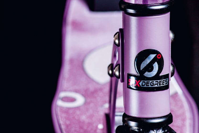 Six Degrees 510 Foldable Kickscooter | 205mm | Purple Six Degrees 510 Foldable Kickscooter | 205mm | Purple