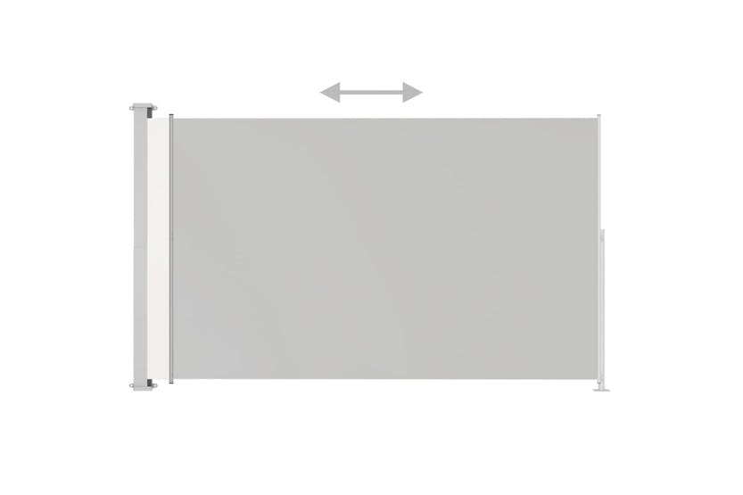 vidaXL 313400 Patio Retractable Side Awning 180x300cm Cream vidaXL 313400 Patio Retractable Side Awning 180x300cm Cream