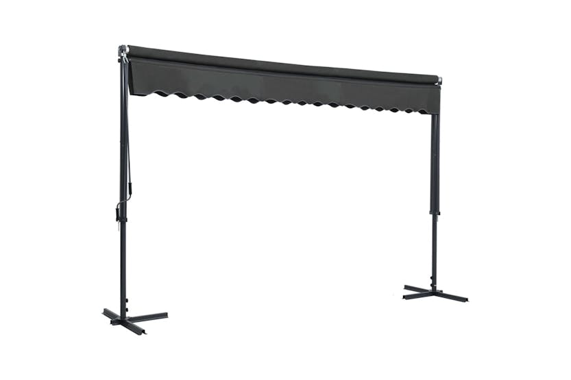 vidaXL 145886 Free Standing Awning 400x300cm Anthracite vidaXL 145886 Free Standing Awning 400x300cm Anthracite
